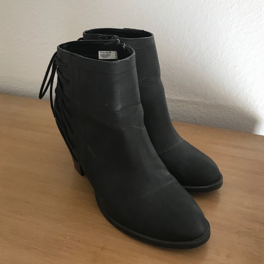 Black American Eagle Booties